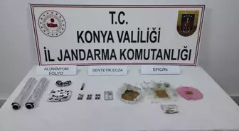 Konya'da Uyuşturucu Operasyonunda 3 Zanlı Tutuklandı