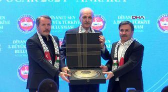 Kurtulmuş, Türkiye Diyanet ve Vakıf Görevlileri Sendikası 3'üncü Büyük Türkiye Buluşması'nda konuştu