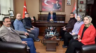 Nevşehir Emniyet Müdürlüğü, gazetecilere sürpriz yaparak 10 Ocak Gazeteciler Günü'nü kutladı