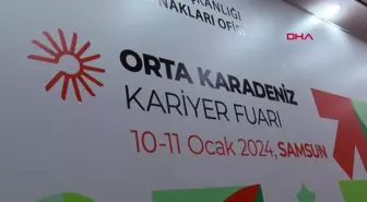 Cumhurbaşkanlığı İnsan Kaynakları Ofisi ve Samsun Üniversitesi tarafından Orta Karadeniz Kariyer Fuarı açıldı