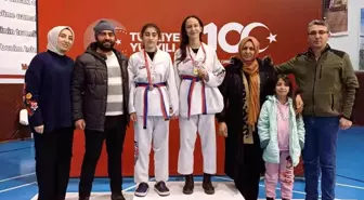 Erzurum'da Oltulu Taekwondocular Başarıya İmza Attı