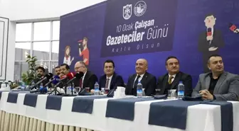 Sivas'ta 10 Ocak Çalışan Gazeteciler Günü Programı Düzenlendi
