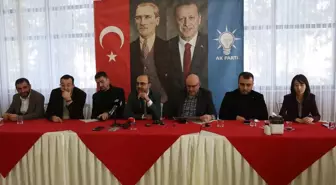 AK Parti Burdur İl Başkanlığı Gazetecilerle Buluştu