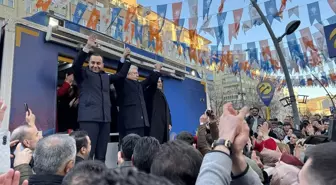 AK Parti'den Çankırı Belediye Başkanlığına aday gösterilen Hüseyin Filiz için karşılama programı yapıldı