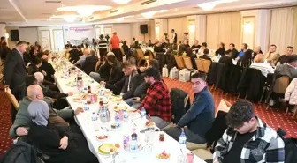 Aksaray Belediye Başkanı Evren Dinçer, gazetecilerle bir araya geldi