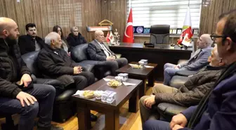 Bayburt Belediye Başkanı Hükmü Pekmezci, Bayburt Gazeteciler Cemiyeti'ni ziyaret etti