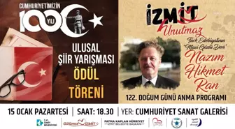 İzmit Belediyesi, Nazım Hikmet'i Anacak