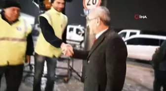 Kütahya Belediyesi Karla Mücadele Ekipleri Sahada