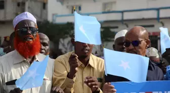 Somali'de Etiyopya'ya karşı protesto düzenlendi