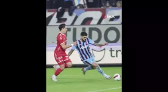 Trendyol Süper Lig: Trabzonspor 2 - Samsunspor 0 (İlk yarı)