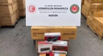 TİCARET Bakanlığı, piyasa değerinin altında kıymet gösterilip yurda sokulmaya çalışılan oto teybi ve hoparlörlere el koydu
