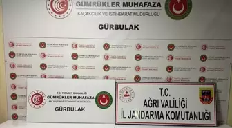 Ağrı'da Gümrük Kaçağı Altın Ele Geçirildi