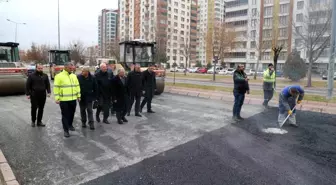 Kayseri'de Erkilet Bulvarı'ndaki Asfalt Yenileme Çalışmaları Tamamlandı