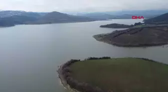 Kaz Dağları'ndan beslenen Bayramiç Barajı'nın su seviyesi yüzde 88'e çıktı