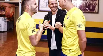 Fenerbahçe'nin yeni transferi Bonucci takım arkadaşlarıyla buluştu