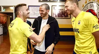 Fenerbahçe'nin yeni transferi Leonardo Bonucci takım arkadaşlarıyla buluştu