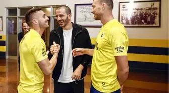 Fenerbahçe'ye yeni transfer Leonardo Bonucci takım arkadaşlarıyla tanıştı