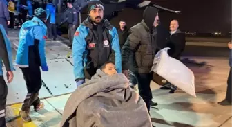 GAZZELİ 85 hasta ve yaralı Türkiye'ye getirildi