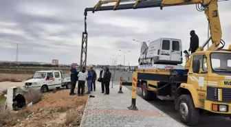 Midyat'ta Hurda Araçlarla Farkındalık Çalışması Başlatıldı