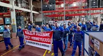 Bursa'da Otomotiv ve Metal İşçileri Grev Kararı Aldı