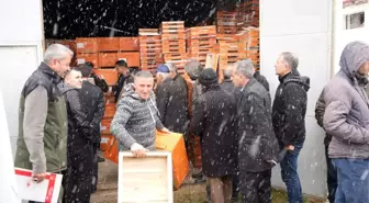 Bayburt'ta Arı Ürünleri Üretim Projesi kapsamında 227 üreticiye kovan ve ekipman dağıtıldı