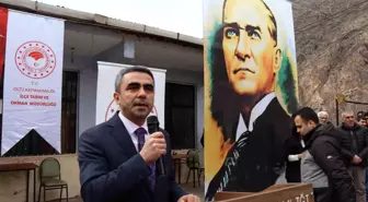 Erzurum'un Oltu ilçesinde 2 bin 600 zeytin fidanı dağıtıldı