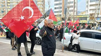 Kahramanmaraş'ta Şehitler ve Gazze İçin Yürüyüş Düzenlendi