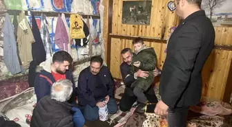 Adıyaman'da kulübede yaşayan dede ve torunları daha güvenli bir yere götürüldü