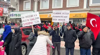 Tokat'ta 'Gazze için acil ateşkes' etkinliği düzenlendi