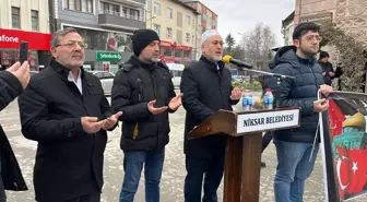 Tokat'ta İsrail'in Filistin'e yönelik saldırıları kınandı