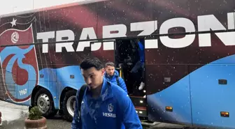 Trabzonspor, Bitexen Antalyaspor maçı için Antalya'ya gitti
