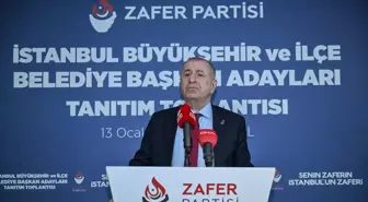 Zafer Partisi, İstanbul ve 17 ilçedeki belediye başkan adayları için tanıtım programı düzenledi