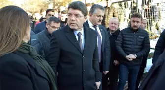 Adalet Bakanı Yılmaz Tunç'un Eniştesi Adil Şahin Son Yolculuğuna Uğurlandı