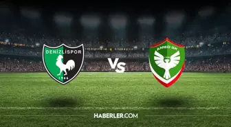 DENİZLİSPOR – AMEDSPOR CANLI: Denizlispor – Amedspor maçı nereden, nasıl izlenir? Denizlispor Amedspor canlı yayın linki!