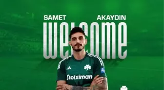 Panathinaikos, Samet Akaydın'ı kiraladı