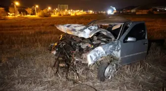 Nevşehir'de trafik kazası: 1 yaralı