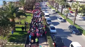 Zonguldak'ta teröre tepki, Gazze'ye destek yürüyüşü düzenlendi