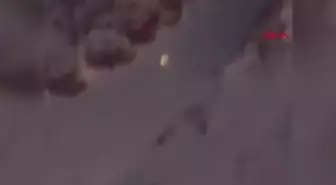 Hasandağı'nda mahsur kalan dağcı askeri helikopterle kurtarıldı