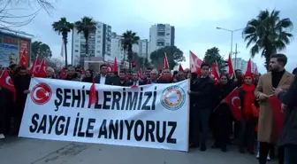 Binlerce Kozanlı şehitler için sokaklara döküldü