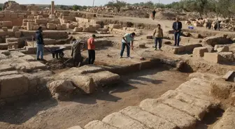 Mardin'deki Dara Antik Kenti'nde 1500 yıllık içme suyu kanalı bulundu