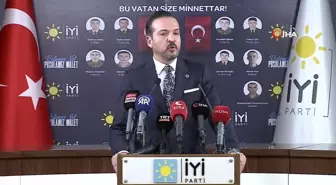 İYİ Parti Sözcüsü Zorlu: 'Kimin oy verdiği belli değilken öngörü üzerinden partimize yeni bir algı operasyonu yapılmasını yadırgıyoruz'