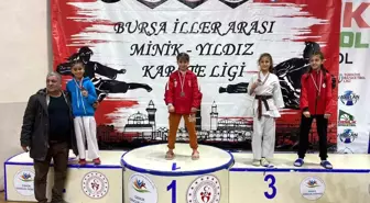 Manyas Belediye Karate Takımı Yıldızlar Karate Ligi'nde Başarılı