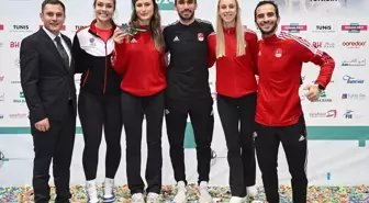 Milli Eskrimci Nisanur Erbil, Tunus Kılıç Grand Prix'sinde Gümüş Madalya Kazandı