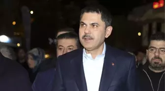 Murat Kurum, TOKİ mağduru vatandaşlarla sohbet etti