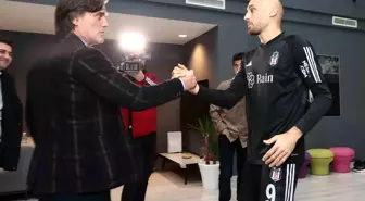 A Milli Futbol Takımı Teknik Direktörü Vincenzo Montella, Beşiktaş'ı ziyaret etti