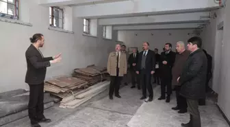 Melikgazi Belediye Başkanı Mustafa Palancıoğlu, Nazmi Toker Okulu'nda incelemelerde bulundu