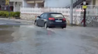Yağmur ve sel Balıkesir'in plajlarını çöplüğe çevirdi
