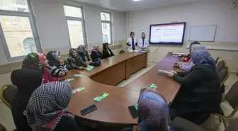 Darende'de kadınlara rahim ağzı kanseri eğitimi verildi
