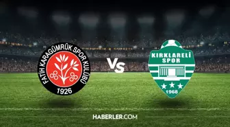 Fatih Karagümrük–Kırklarelispor maçı ne zaman, saat kaçta? Fatih Karagümrük–Kırklarelispor maçı nerede, hangi kanalda?