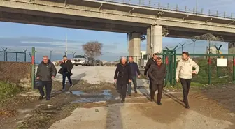 Lapseki'de 1915 Çanakkale Köprüsü inşaatı nedeniyle kapatılan yol yeniden açıldı